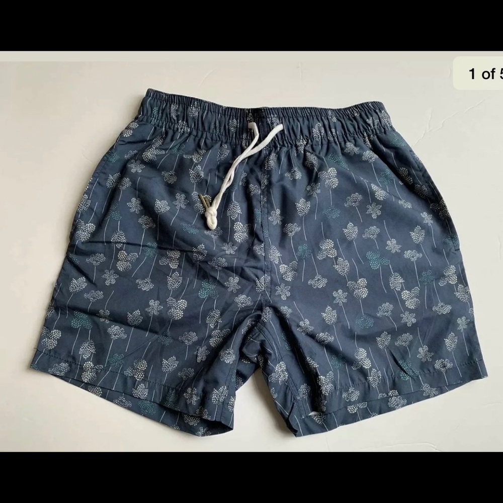 Slate & Stone Swim Trunks Shorts Blue NWOT